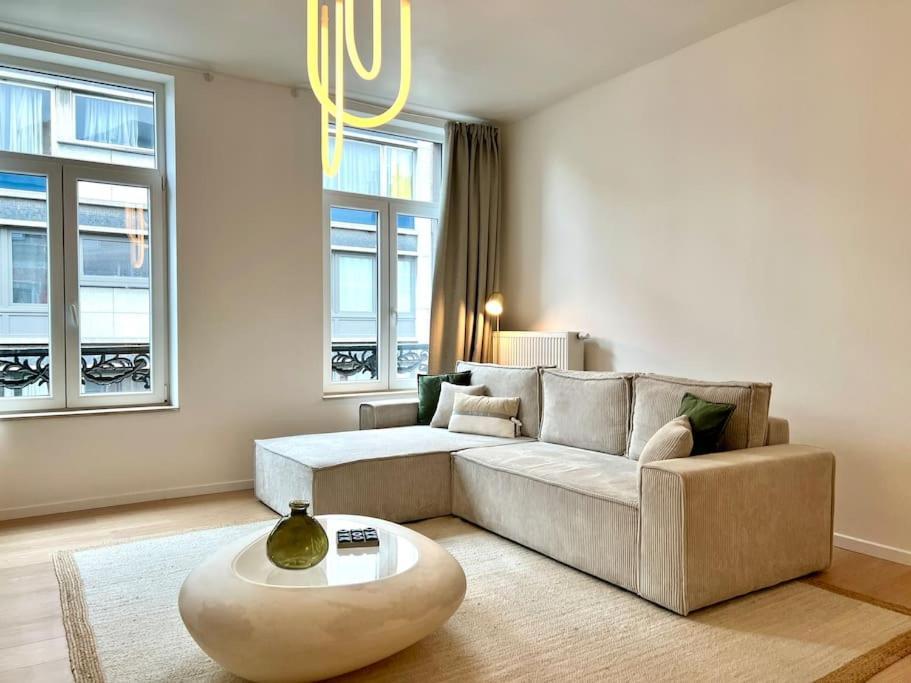 Duplex Chic Et Spacieux - Hypercentre Liège Exteriör bild