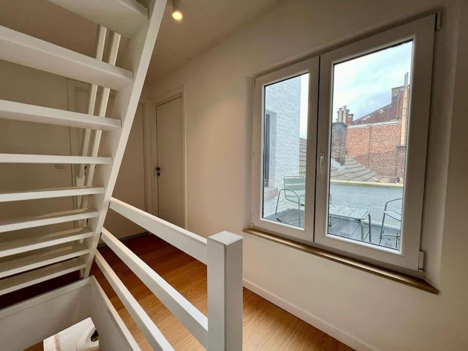 Duplex Chic Et Spacieux - Hypercentre Liège Exteriör bild