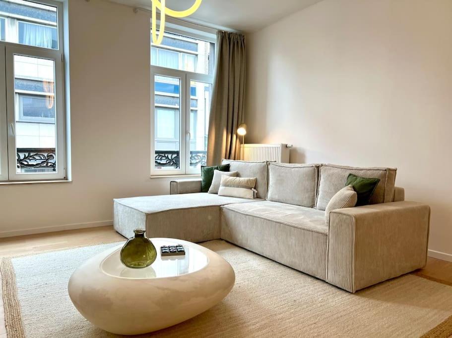 Duplex Chic Et Spacieux - Hypercentre Liège Exteriör bild