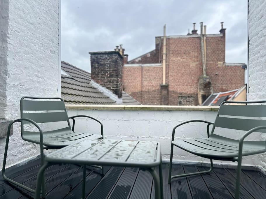 Duplex Chic Et Spacieux - Hypercentre Liège Exteriör bild